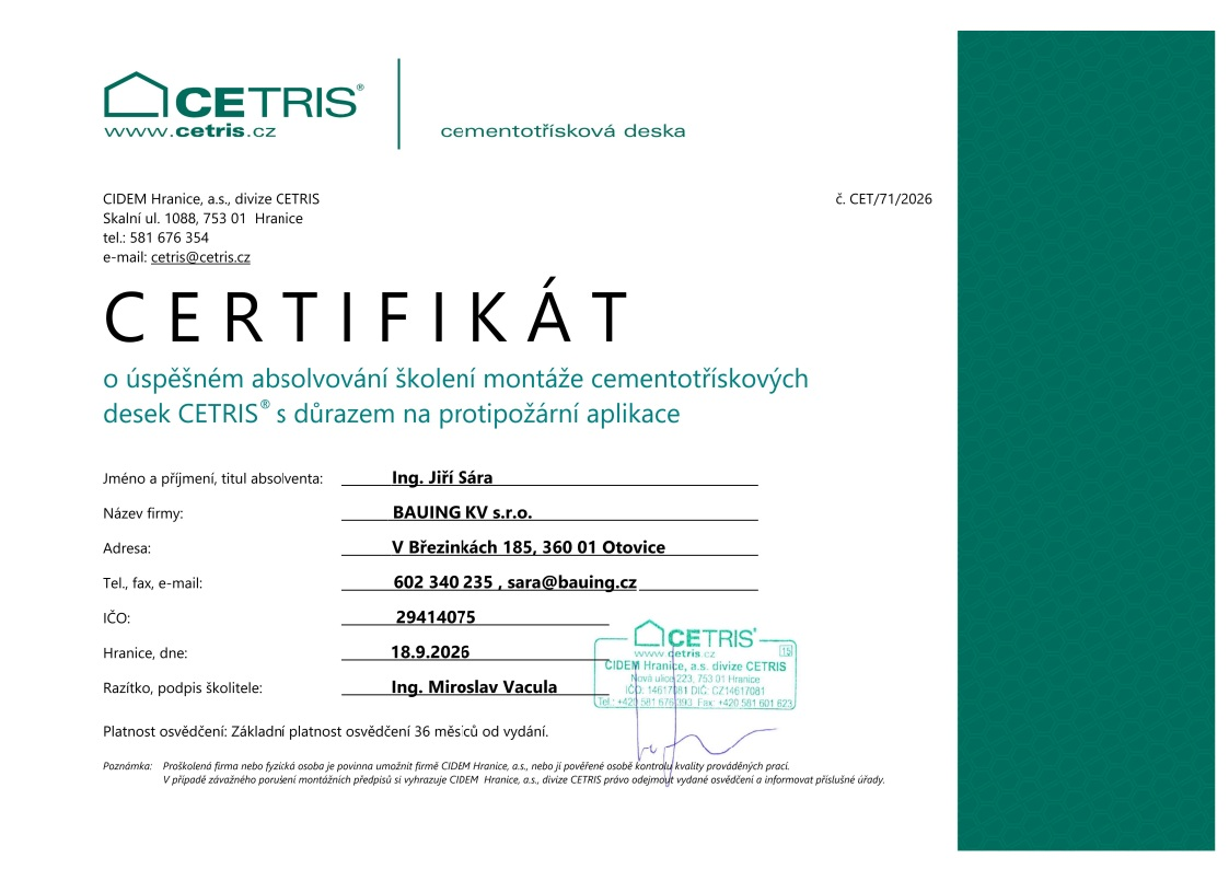 desky Cetris
